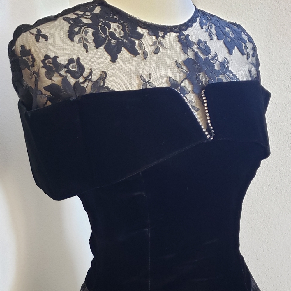 1980's Vintage Dress Scott Mcclintock - Picture 2 of 13